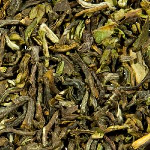 Darjeeling Grner Tee, mit besonderem Charakter, weiche Note, helle Tasse