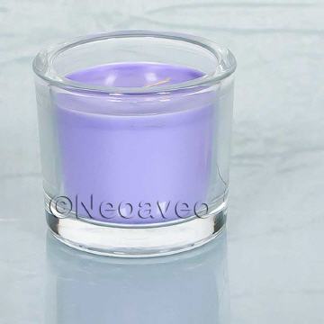 Wellness Kerze Lavendel, Duftkerze mit provencialem Sommerduft, Duftkerzen und Wellnesskerzen von Wenzel Kerzen aus Deutschland