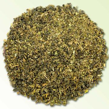 Eine erfrischende Teespezialität aus grünen China Tee und arabischer Minze. Kräftig und Würzig. Beliebte Teemischung als Durstlöscher.