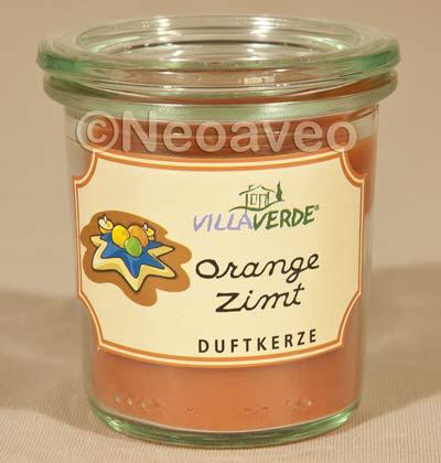 Orange Zimt - Villa Verde Duftkerze